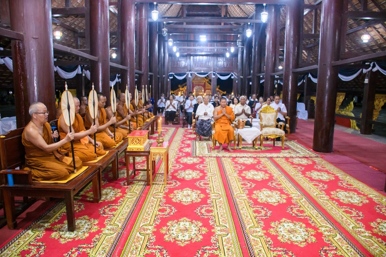 พิธีบำเพ็ญพระราชกุศลสวดพระอภิธรรมพระบรมศพ ๒๙ ตุลาคม ๒๕๖๘